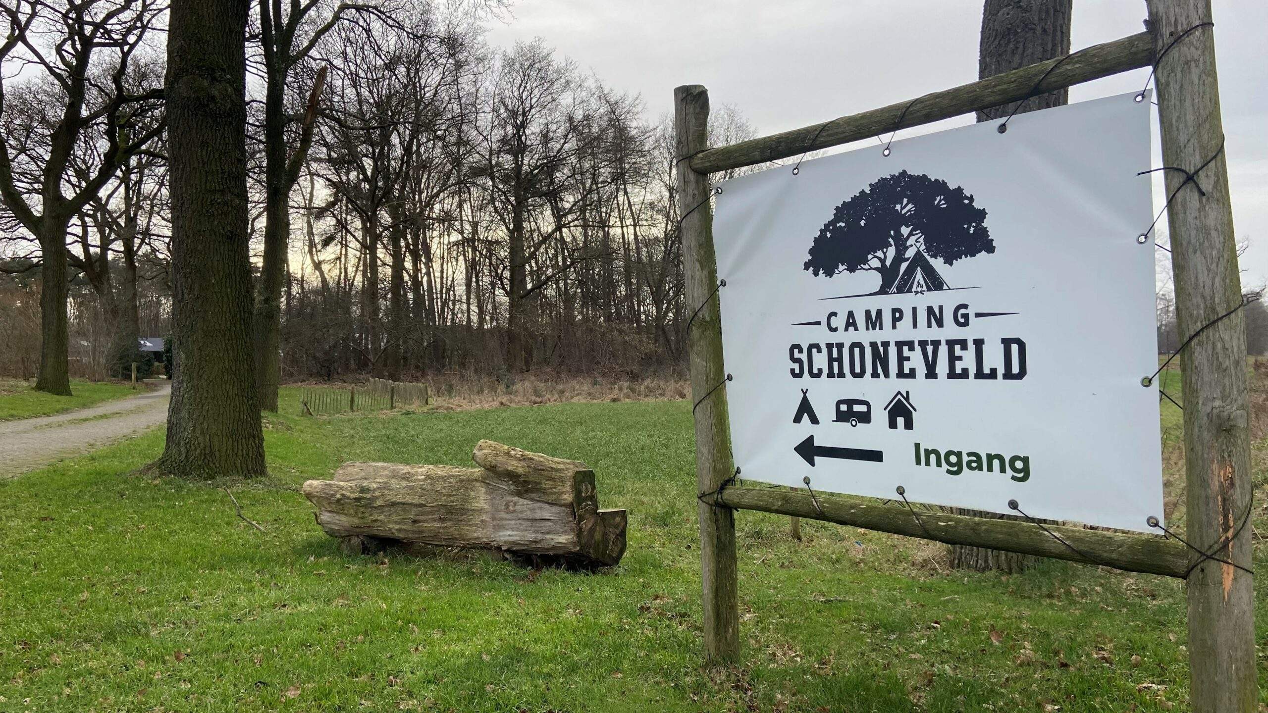 Entrée du camping Schoneveld